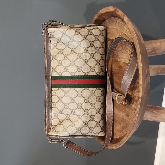 《 Gucci 》Web Sherry Line Crossbody Bag - Picture 5 of 16